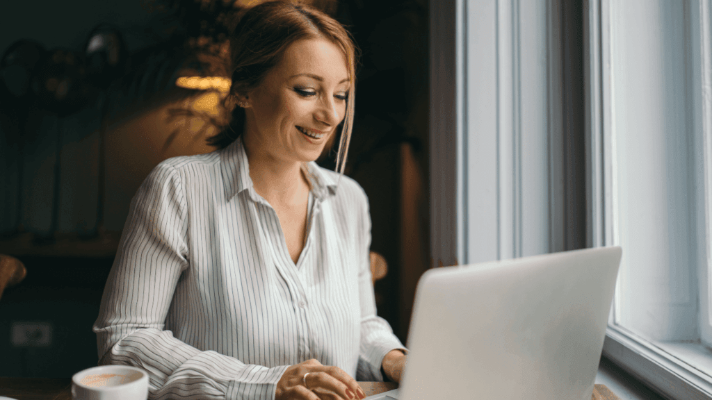 A sales professional talking to a customer and asking questions about their current situation