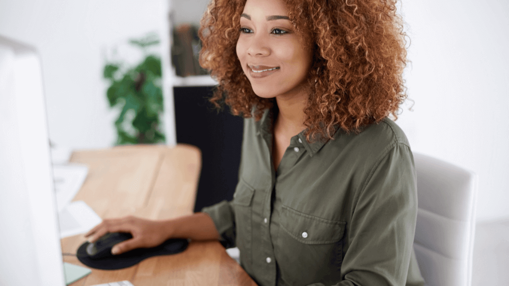 SDR connecting with potential client