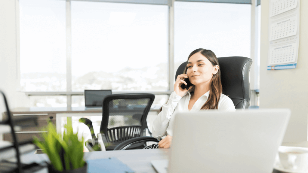 A sales rep who knows how to blend cold calls and cold emails