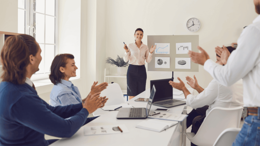 Sales oriented companies practicing aggressive sales tactics from market research and outbound sales techniques