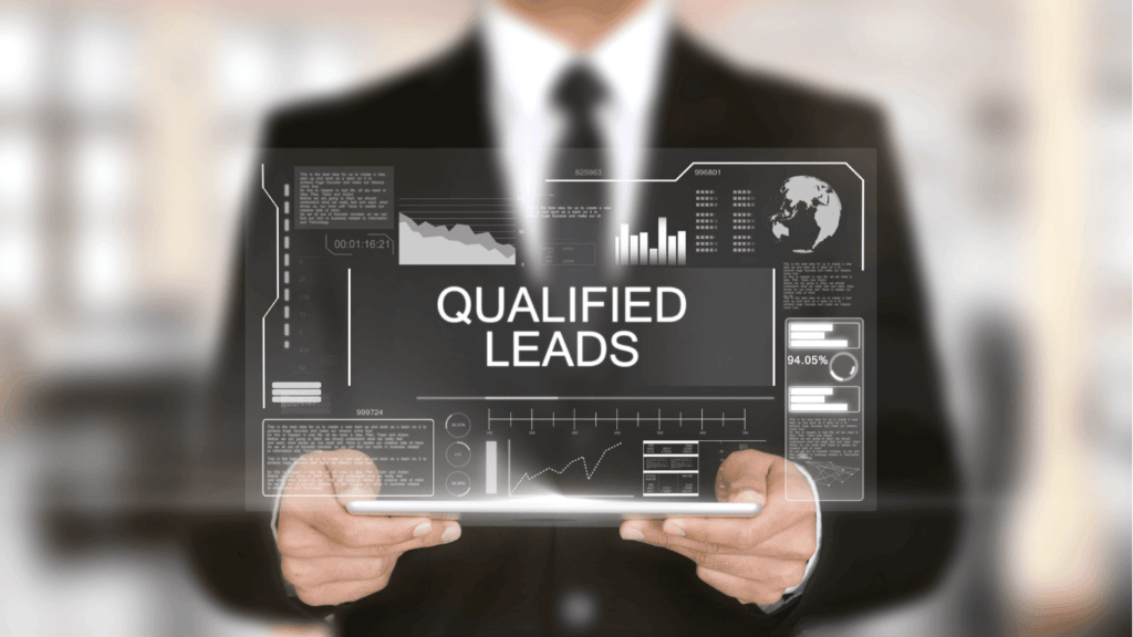 Sales team happy with the growth percentage of the qualified leads generated