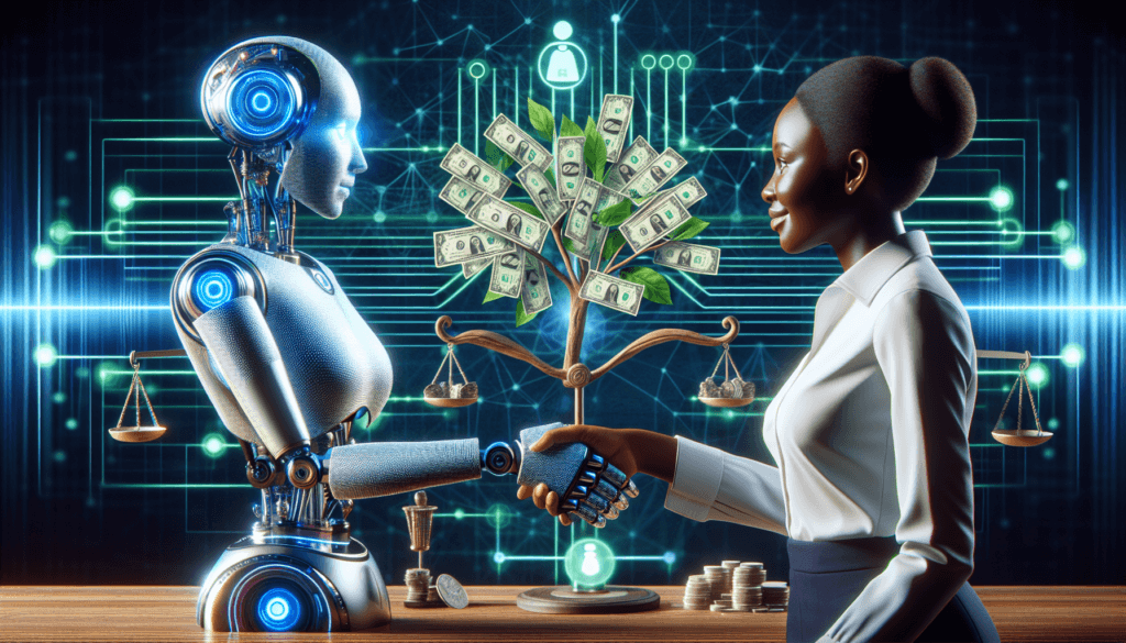Illustration of key sales trends in 2024 specifically artificial intelligence for sales tasks