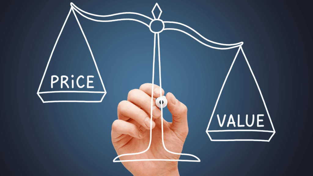 A sales team focusing on value-based selling for customer satisfaction