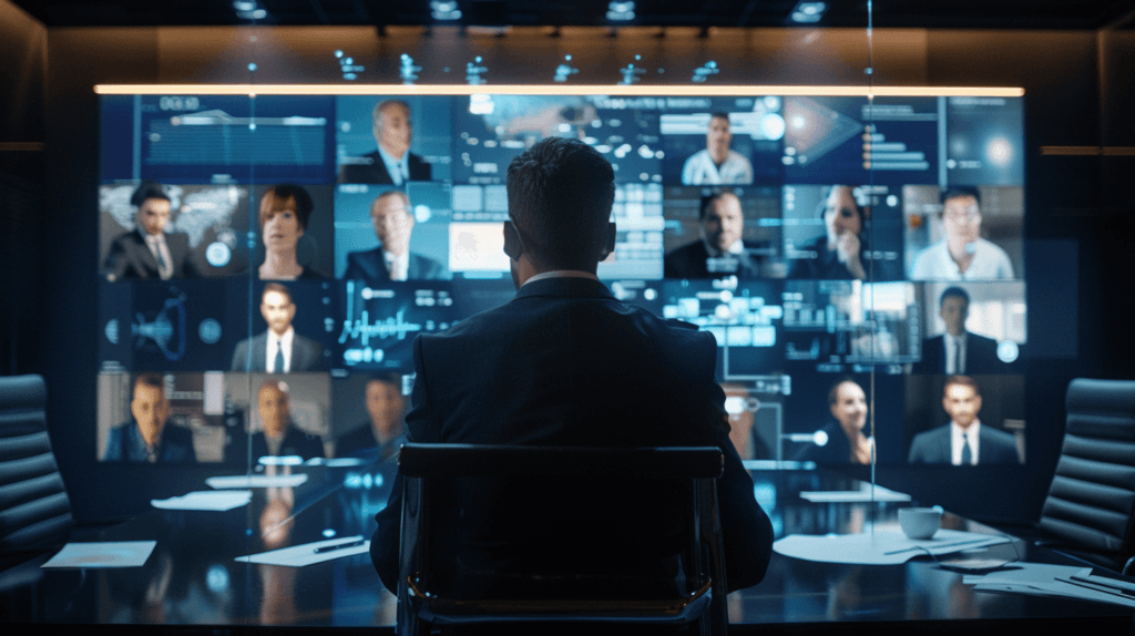 Photo of a CEO strategizing how to delegate tasks effectively to team leaders