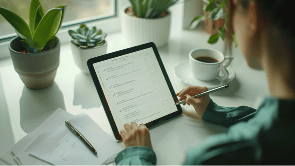 Virtual assistant for sales funnels working diligently