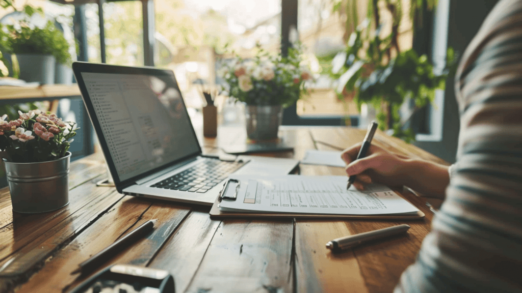 Virtual assistant with a checklist of tasks